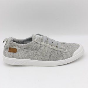 Blowfish Sneakers - Grey Daisy Eyelet - Size 6